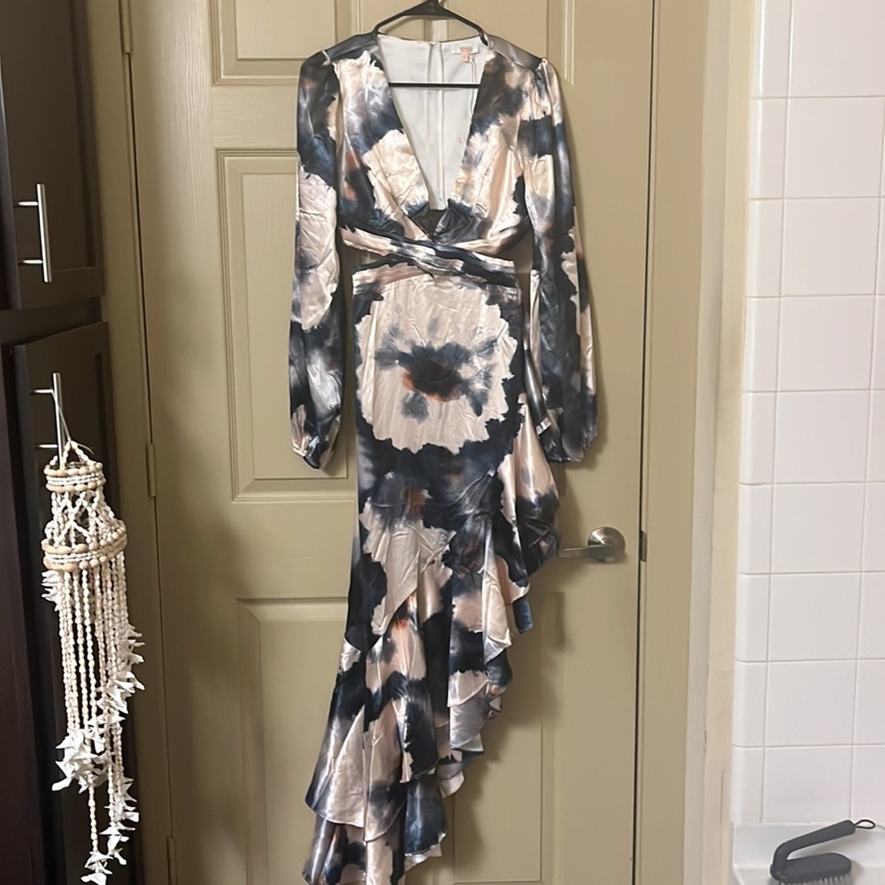 Fantasy floral maxi dress